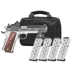 Springfield Armory 1911 Ronin AOS Gear Pac 9mm Luger 9+1 5" Stainless Match Grade Barrel, Viridian RFX-11 Green Dot PX9119LAOSPAC