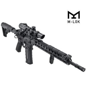 Leapers Ultra Slim Foregrip, 1.60" Vertical Ambidextrous Matte Black Anodized Aluminum - MTFGM01X