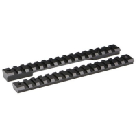 Warne 765620MOA Mountain Tech Howa Mini Black Hard Coat Anodized 20 MOA