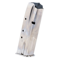 Mec-Gar Standard 13rd 9mm Luger, Fits Browning Hi-Power/Springfield SA-35 Nickel Carbon Steel MGBRHP13N