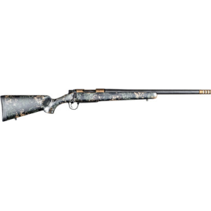 Christensen Arms 8010632200 Ridgeline FFT 7mm PRC 3+1 22" Carbon Fiber/Threaded Barrel, Burnt Bronze Cerakote Rec, Green with Black/Tan Accents Stock