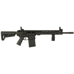 Maxim Defense MXM49685 MD10 L 308 Win 20+1 16" Fluted Barrel, Black Cerakote Finish, M-LOK Handguard, Magpul Furniture, SL-K Stock, MVG Grip, MBUS Sights, Blackout Defense Flat Trigger