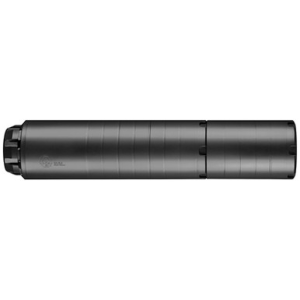 Dead Air Wolfman Modular Direct Thread Pistol Suppressor 9mm Luger Stainless Steel Black Finish 1/2-28