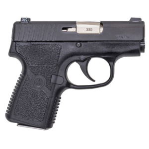 Kahr Arms KP3834N P380 380 ACP 6+1/7+1, 2.53" Stainless Match Grade Barrel, Matte Black Serrated Stainless Steel Slide, Black Polymer Frame, Black Textured Polymer Grip, Night Sights,