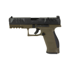 Walther Arms PDP 9mm Luger 4.5" 18 Rounds Green Polymer Frame Optic Ready