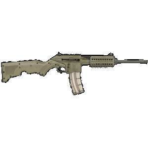 Kel-Tec Su22 Full Size 22 Long Rifle 16.1 Inch 26+1 OD Green Finish