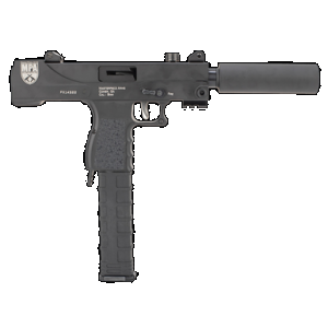 Masterpiece Arms Pistol - Black | 9mm | 4.5" Threaded Barrel | 30rd | W/ Barrel Extension