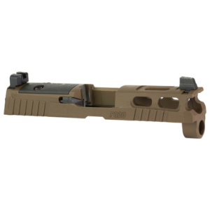 Sig Sauer 8900952 P320 Sig P320 9mm Luger PVD Coyote Brown Stainless Steel XRAY3 Suppressor Sights Compatible With ROMEO1 PRO ROMEO2
