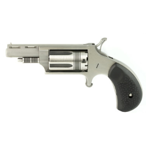 NAA Wasp Mini-Revolver Combo 22 LR/.22 WMR Stainess/Black 1.63 in. 5 rd.