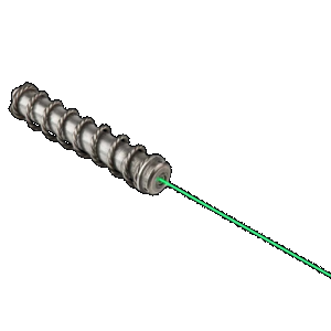 Lasermax Green Guide Rod Laser for Glock 17 Gen5 50m Range 520nm