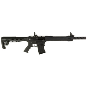 Citadel Boss-25 12GA, 20in. Barrel, 5rd, Adj. Comb. Black grip and stock. - Black (CBOSS2512)