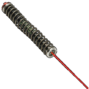 Lasermax Red Heckler Koch VP9 Guide Rod Laser