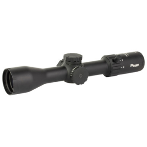 Sig Sauer Whiskey 4 Rifle Scope 3-12x44 Quadplex Capped Turret 30mm