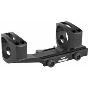 Warne QDXSKEL34TW X-SKEL Scope Mount/Ring Combo Black Anodized 34mm