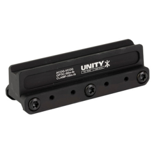 Unity Tactical FAST COG Red Dot Mount 2.05 Inch Optical Height ACOG VCOG Compatible Anodized Finish