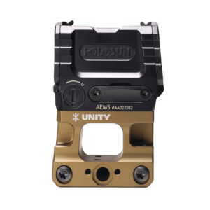 Unity Tactical FAST AEMS Optic Mount FDE for Holosun AEMS
