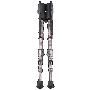 Harris Bipods 25C Non-Swivel 25C Swivel Stud, 13.50"-27", Kryptek Highlander Steel/Aluminum, Rubber Feet