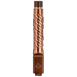 Ballistic Advantage Threaded 4.5in 9mm Glock 19 Gen 3-5 Copper PVD Spiral Fluted