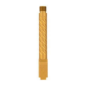 Ballistic Advantage 5in Threaded 9mm Glock 17 Gen5 Barrel GoldPVD