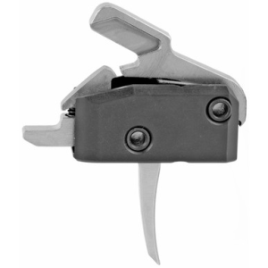 Rise Armament RA434SLVRAWP RA-434 High Performance Single-Stage Flat Trigger with 3.50 lbs Draw Weight & Black/Silver Finish for AR-Platform
