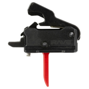 Rise Armament Rave Trigger Red for Ar Pattern Rifles Crisp Break Short Reset