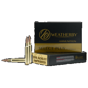 Weatherby M280A139HCB Select Plus 280Ackley Improved 139gr 20 Rounds