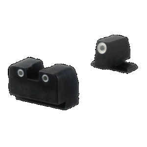 AmeriGlo XD181 Compatible Sight Set Green Tritium White Outline Springfield XD
