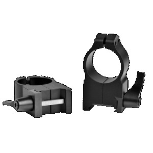 Warne Maxima Vertical Quick Detach 1in Extra High Scope Rings
