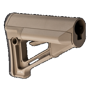 Magpul MAG470-FDE STR Carbine Stock Flat Dark Earth Synthetic for AR-15, M16, M4 with Mil-Spec Tube (Tube Not Included)