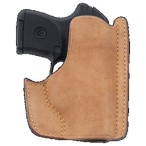 Galco PH652 Front Pocket Natural Horsehide Fits Springfield XD-S/Taurus 709 Slim/Ruger Max-9/FN 503 Ambidextrous