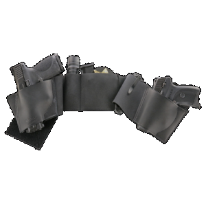 Galco UWBKLG2 UnderWraps 2.0 Black Large Leather/Nylon Handgun