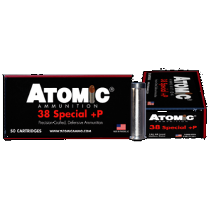 Atomic Ammunition 419 Pistol Precision Craft 38Special +P 148gr Lead Hollow Point 50 Rounds