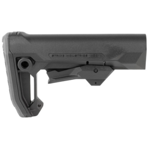 Strike Industries STRIKEESMOD2BK MOD2 Rifle Stock Black Polymer Compatible w/ AR Style Buffer Tubes