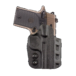 DeSantis DS Paddle Holster Glock 19/19X/23/32/45 OWB RH Black