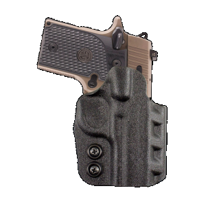 DeSantis Gunhide D94KA7QZ0 Cazzuto OWB Black Kydex Paddle Fits Ruger 57 Right Hand