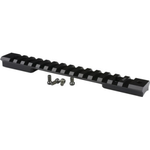 Warne 765420MOA Weatherby Mark V Mag 9 Lug Mountain Tech Tactical Rail Black Anodized Magnum Action 20 MOA