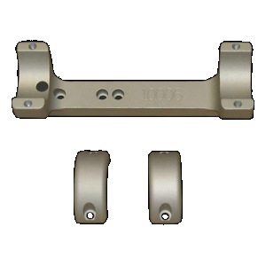DNZ Products Game Reaper 1 Inch Scope Mount Ring Combo Silver for Thompson Center Rifles