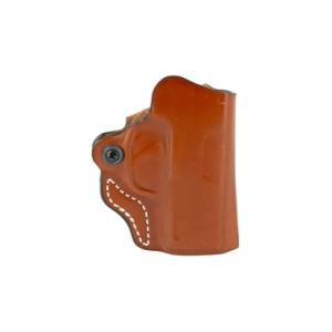 DeSantis Gunhide 019TA8JZ0 Mini Scabbard OWB Tan Leather Belt Slide Fits Sig P365 Right Hand