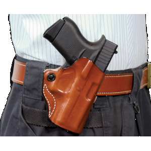 DeSantis Gunhide 019TA9YZ0 Mini Scabbard OWB Tan Sig Sauer P365 w/Red Dot Right Hand