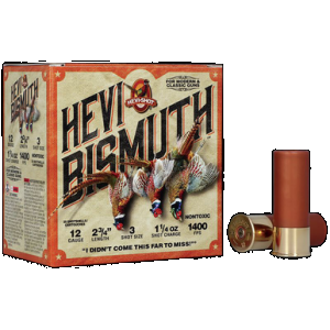 HEVI-Shot HS14713 HEVI-Bismuth Upland 12Gauge 2.75" 1 1/4oz Bismuth 3Shot 25 Rounds
