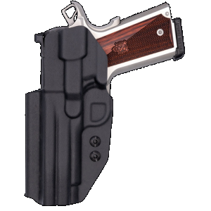 C&G Holsters 1858100 Covert IWB Black Kydex Belt Clip Fits 1911 4.25"/Wilson Combat EDC X9 Right Hand