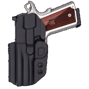 C&G Holsters 1864100 Covert IWB Black Kydex Belt Clip Fits 1911 3.5" Right Hand