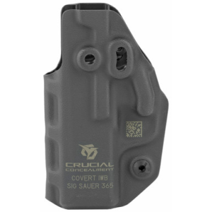 Crucial Concealment Covert IWB Holster for Sig Sauer P365 Black Ambi