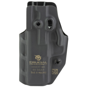 Crucial Concealment Covert IWB Holster for Sig Sauer P365 X-Macro Black Ambi