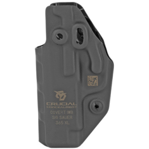 Crucial Concealment Covert IWB Holster for Sig Sauer P365 XL Black Ambi