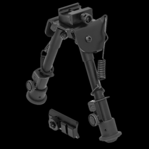 UTG TLBP78 Tactical OP Bipod Black 6.1-7.9" Aluminum/Steel