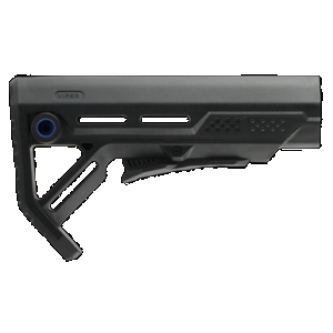 Strike STRIKEESMOD1BKBLU MOD1 Mil-Spec Black with Blue Accent Synthetic for AR-15, M16