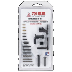Rise Armament 12003 Lower Parts Kit No Fire Control Group for AR-15