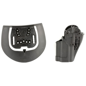 Blackhawk 410579BKR Serpa CQC OWB Size 79 Matte Black Polymer Belt Loop/Paddle Fits HK VP9/VP40 Right Hand