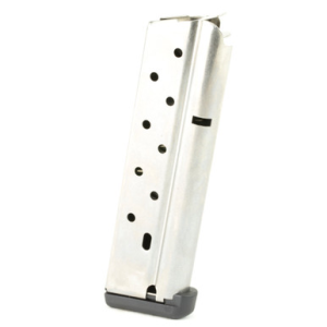 Chip McCormick CMC Products 13111 Power Mag 10rd 38 Super Stainless Steel 1911
